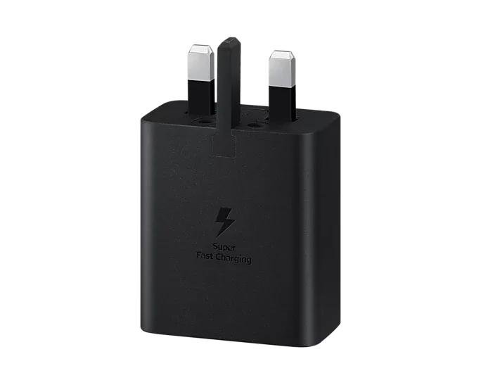 Samsung 45W Power Adapter With USB C TO C Cable - Black Samsung 45W Power Adapter With USB C TO C Cable - Black